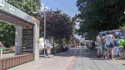 Promenada Gwiazd Międzyzdroje. Fot. Łukasz Grzejszczak Mojeurlopy.pl